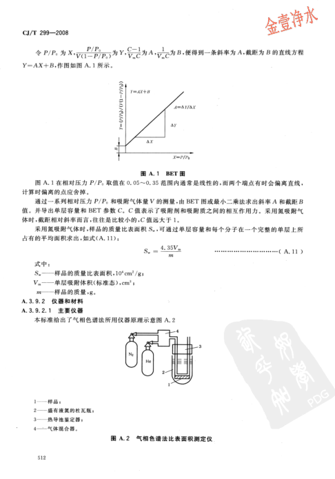 陶粒濾料國家標準內(nèi)容頁（影印件）